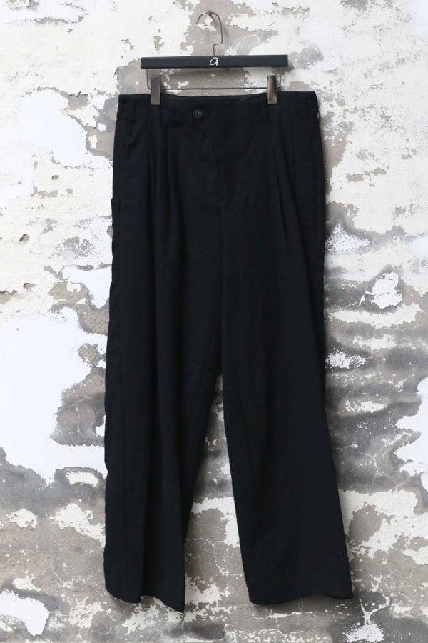 DEVOA Fall/Winter 2025 Men's Pants DVA-PTJ-GFKB-BLACK
